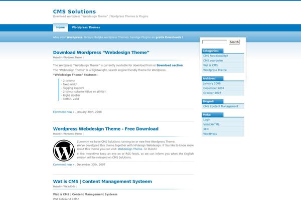 cmssolutions.nl site used Cms_solutions