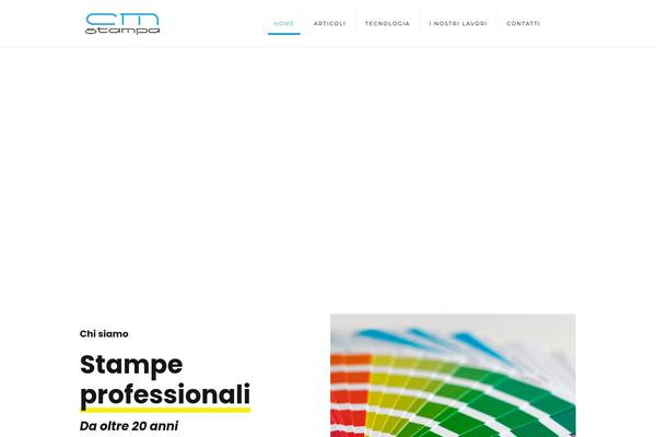 cmstampa.it site used Cmtheme