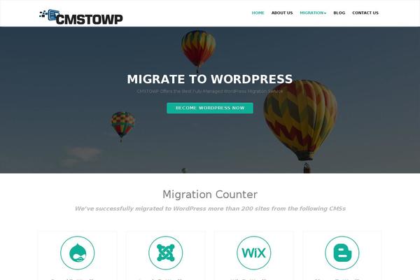 Bizwrap theme site design template sample
