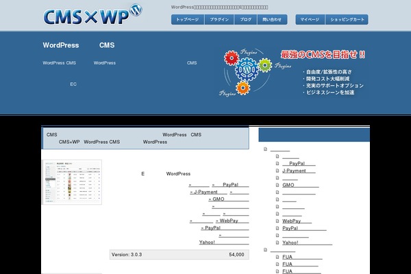 cmswp.jp site used Seojuku-theme-a3
