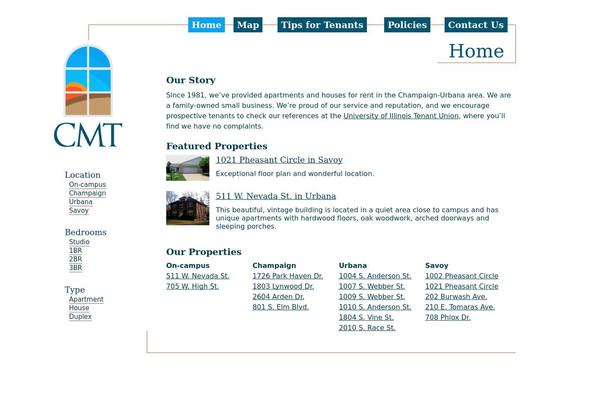 cmtapartments.com site used Cmt2