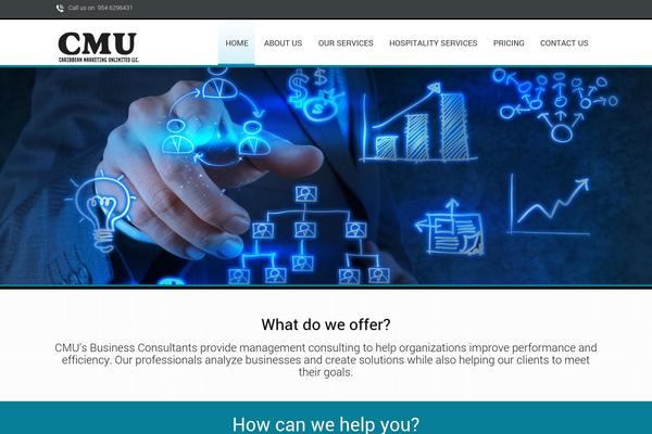 cmunlimited.com site used One Page