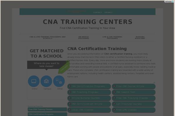 cna-training-centers.com site used Daily Dish Pro