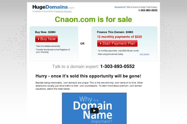 cnaon.com site used Cnaon