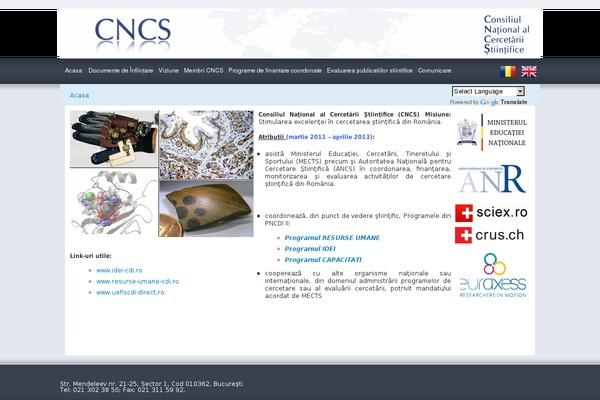 cncs-nrc.ro site used Cncs