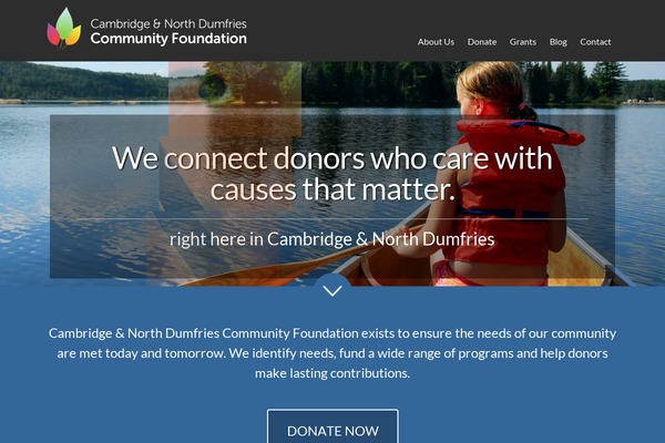 cndfoundation.org site used Cambridge-foundation