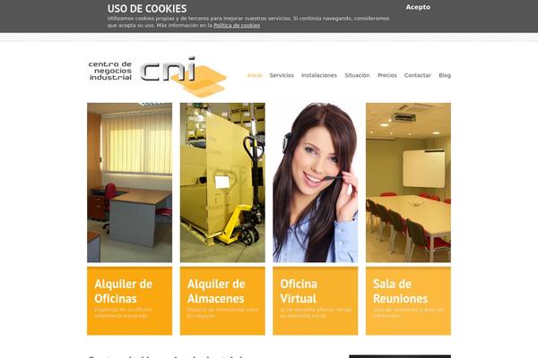 cnindustrial.com site used Theme2001