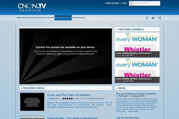 cnon.tv site used Cathykuzel