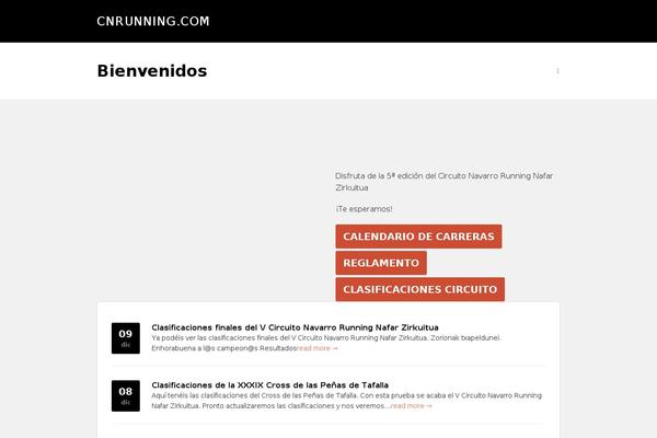 cnrunning.com site used Thunder