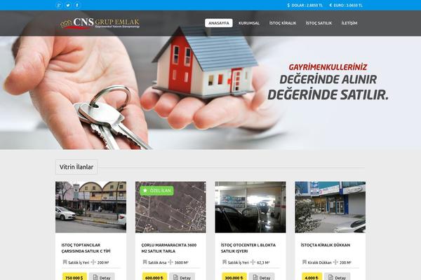 cnsgrupemlak.com site used Cnsemlak