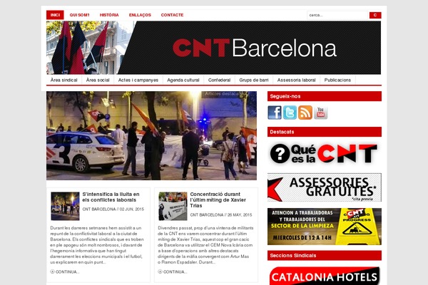 cntbarcelona.org site used Channel