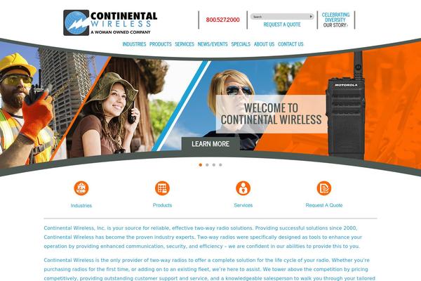 cntlwire.com site used Continentalwireless