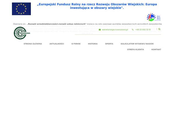 cnwarszawa.pl site used Nuvagreen