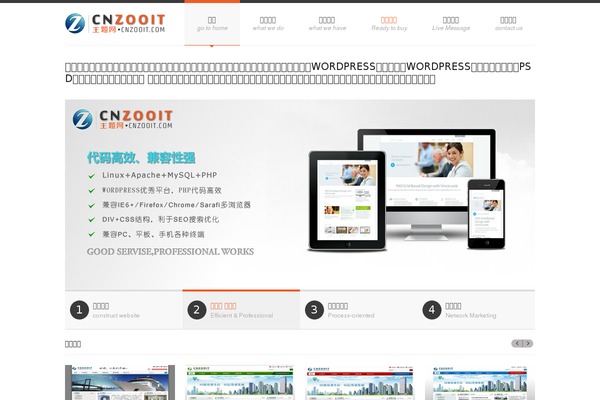 cnzooit.com site used Ztheme