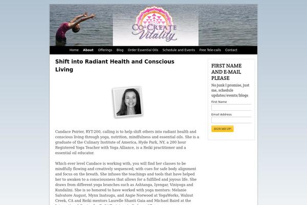 Weaver II theme site design template sample