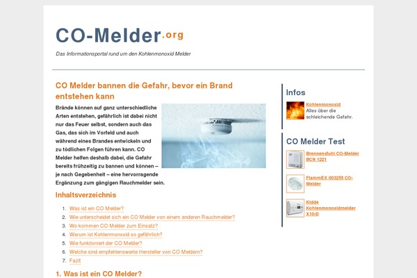 co-melder.org site used Com