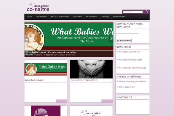 co-naitre.ch site used Conaitre