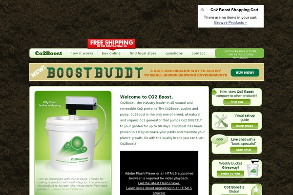 co2boost.com site used Boost