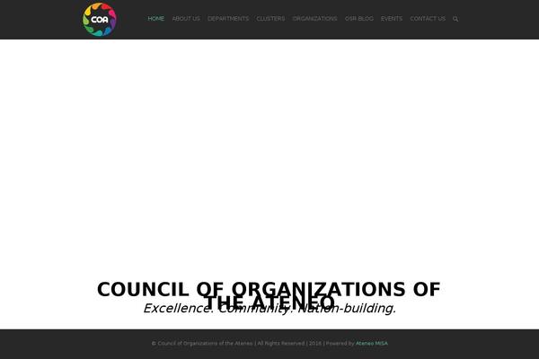 coacentral.org site used Interface
