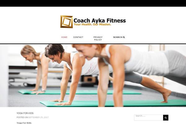 coachaykafitness.com site used Bodypress-2