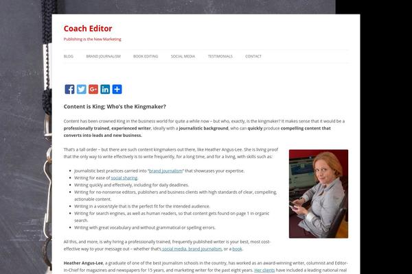 Site using AddToAny Share Buttons plugin