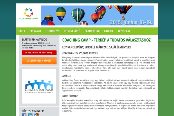coachingcamp.hu site used Coachingcamp