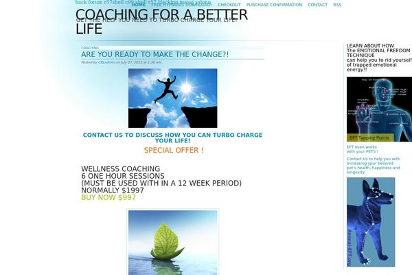 coachingforabetterlife.com site used Wavefront