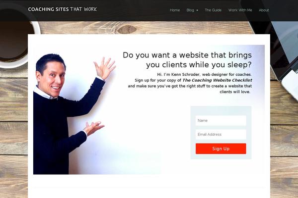 coachingsitesthatwork.com site used KadenceWP