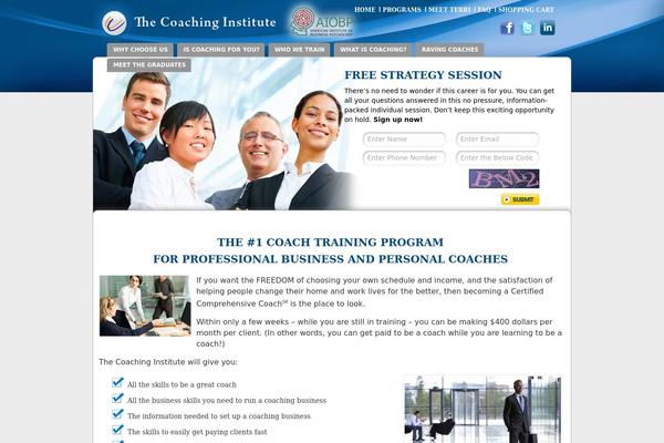 coachinstitute.com site used Tci