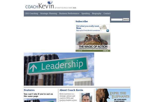 coachkevin.com site used Coachkevin