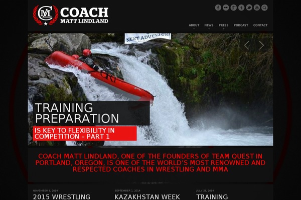 coachmattlindland.com site used Fullscene-v1.1