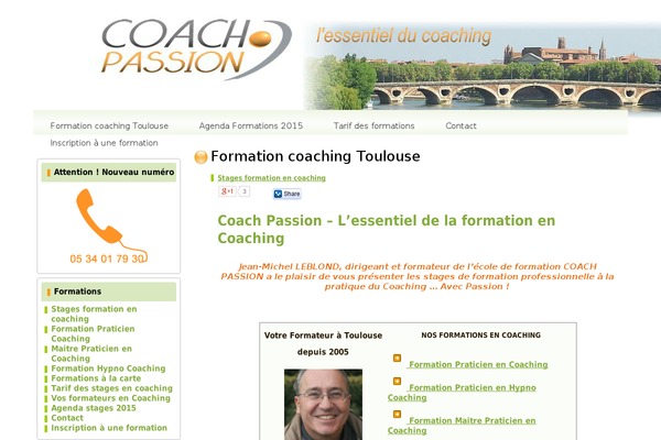 CoachPassion theme websites examples