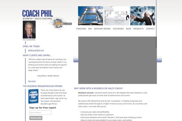 coachphil.com site used Coach-phil