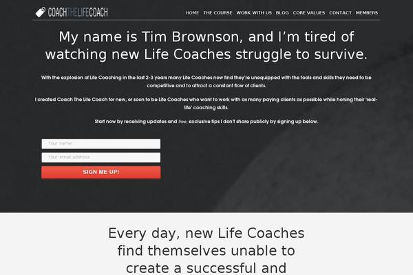 coachthelifecoach.com site used Tfbc