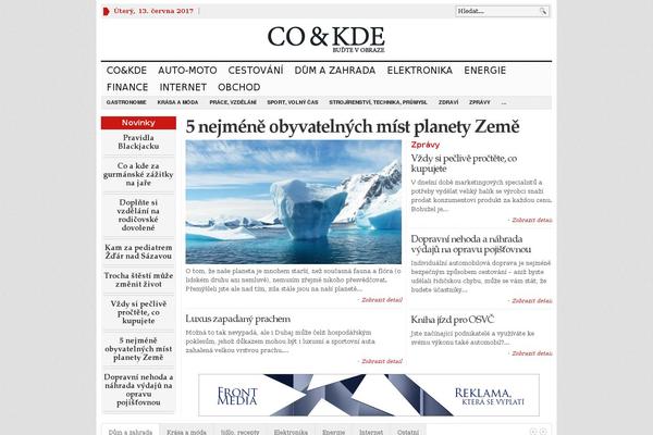 coakde.cz site used WP Newspaper