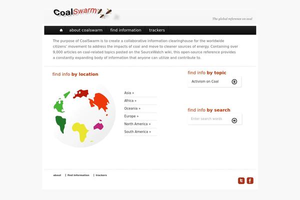 coalswarm.org site used Anymag