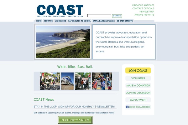 coast-santabarbara.org site used Coast