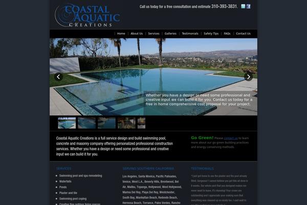 coastalaquaticcreations.com site used Coastalaquatic