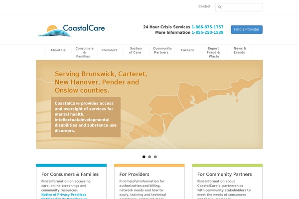 coastalcarenc.org site used B