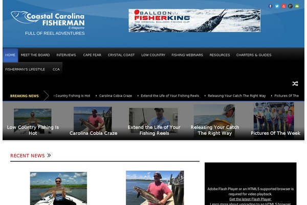coastalcarolinafisherman.com site used Worldwide V1 01