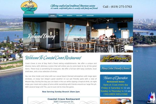 coastalcrave.com site used Rumrunner