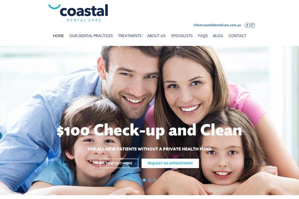 coastaldentalcare.com.au site used Standard-responsive