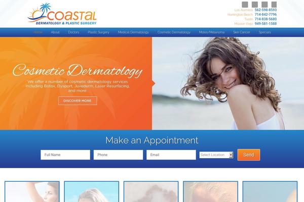 coastaldermatologyandplasticsurgery.com site used Coastaldermatologyandplasticsurgery