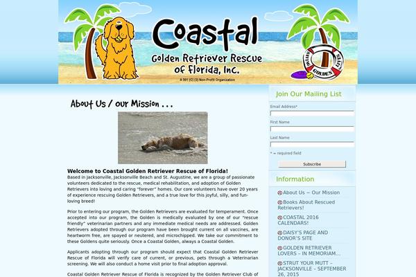 coastalgrr.org site used Greenleaves