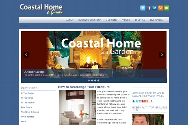 coastalhomeandgarden.com site used Gravia