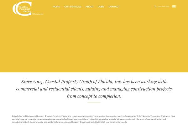 Tgconstructor theme site design template sample