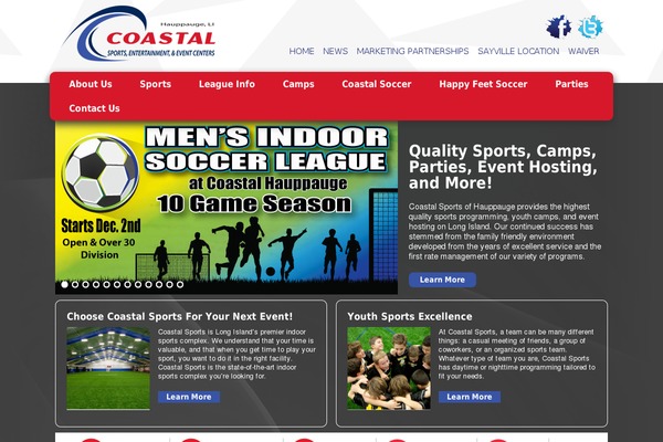 coastalsports.com site used Lisportsplex
