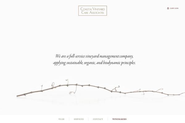 coastalvineyardcare.com site used Cvca