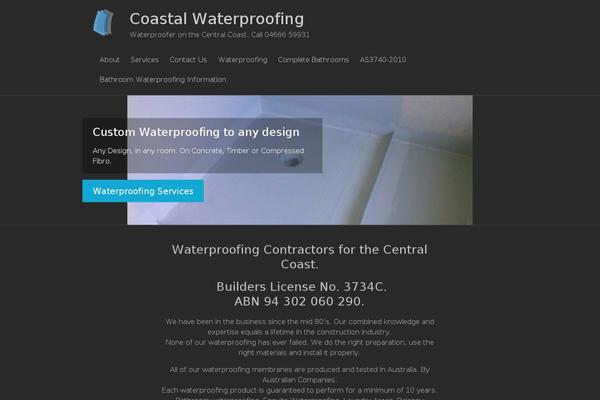 Spacious theme site design template sample