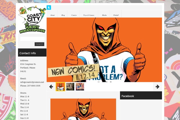 coastcitycomics.com site used Organic_block